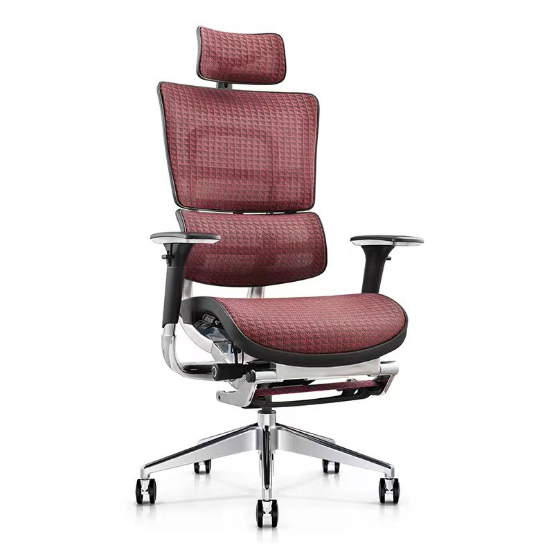 Red Mesh Ergonomic Chair