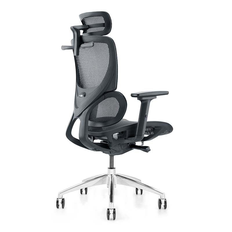 Silla de oficina de gerente ergonómica giratoria de malla de silla personalizada para Boss