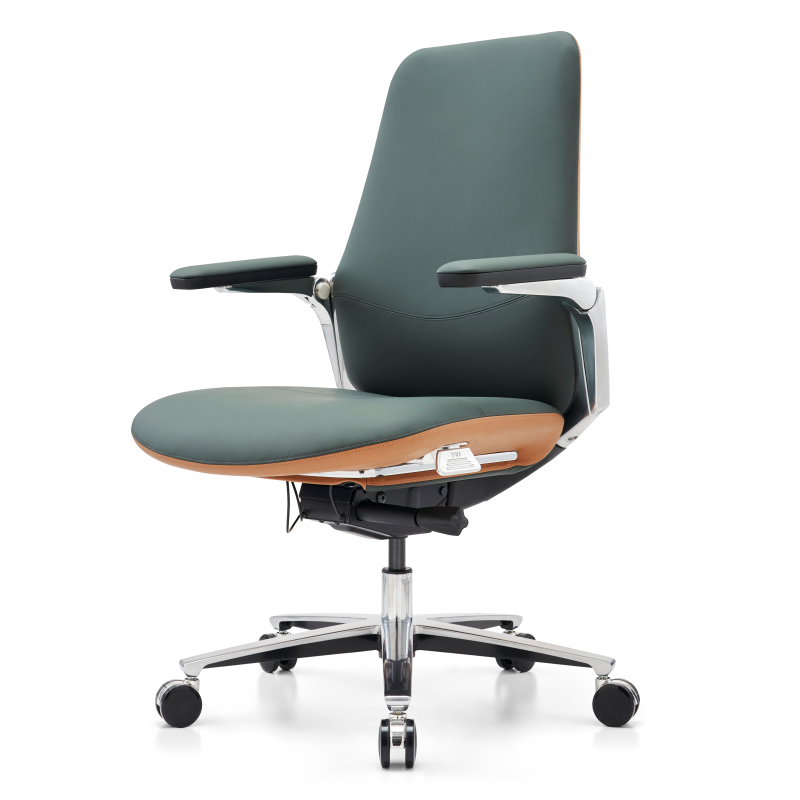 Ergonomic Leather Chair 007B - Premium Office Chair for Comfort and Back Support