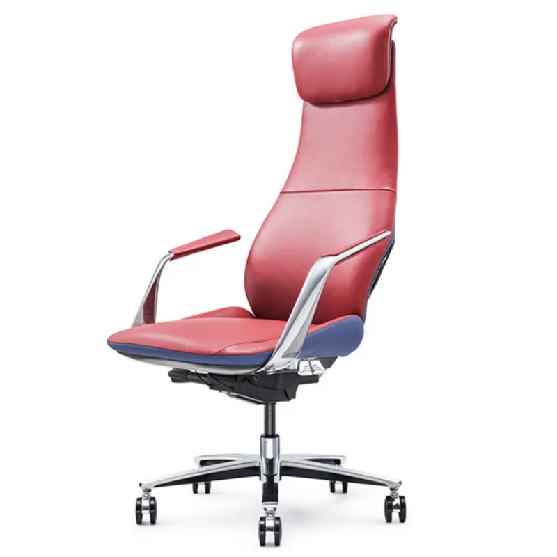 La mejor silla de oficina ergonómica de cuero para máxima comodidad y soporte