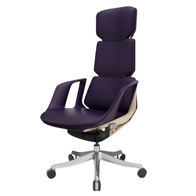 Ergonomic Leather Office Chair – Adjustable, Comfortable, and Stylish for Home or Office