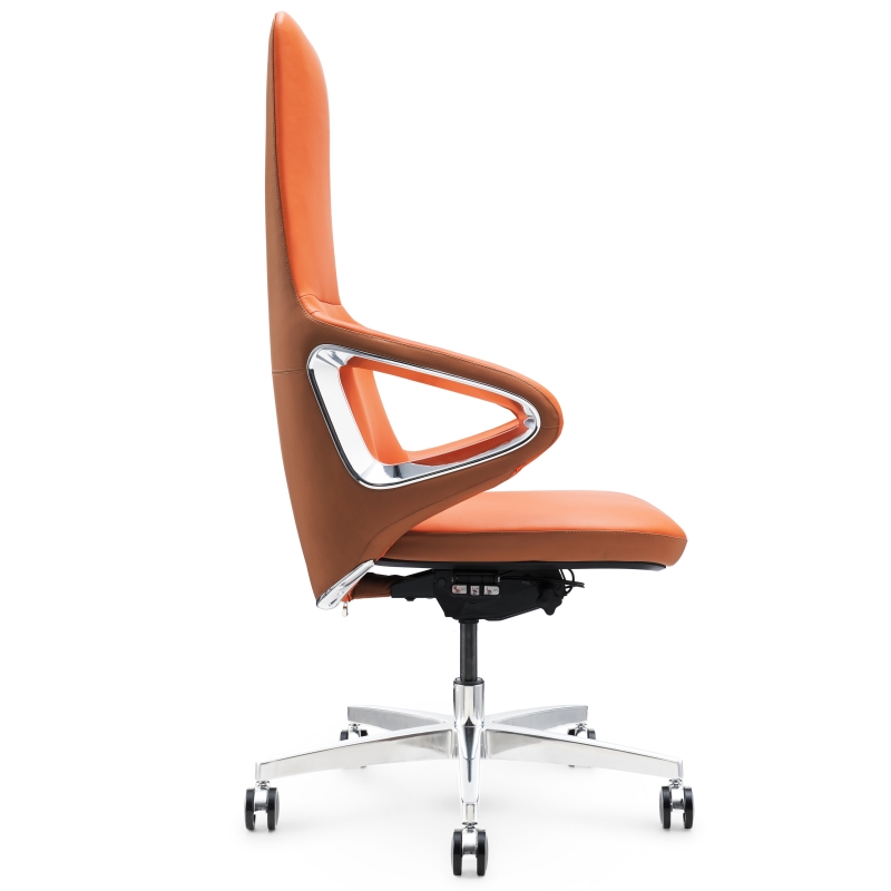 Ergonomic Leather Chair Auding - Comfortable Office Seating for Long Hours