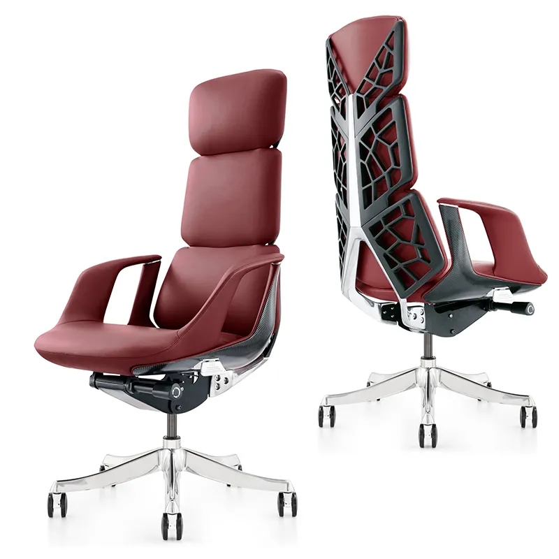 La silla de oficina ergonómica de cuero JNS-Spiderman: una combinación perfecta de comodidad y estilo