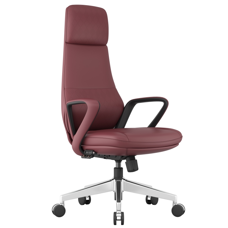 ChuanyueA Ergonomic Leather Office Chair – Perfect for Work & Home