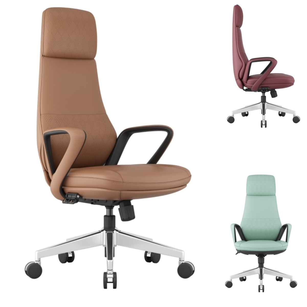 Ergonomic Leather Office Chair ChuanyueA – The Perfect Blend of Comfort and Style