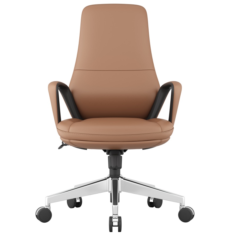 Work in Comfort and Elegance – ChuanyueB Ergonomic Leather Office Chair