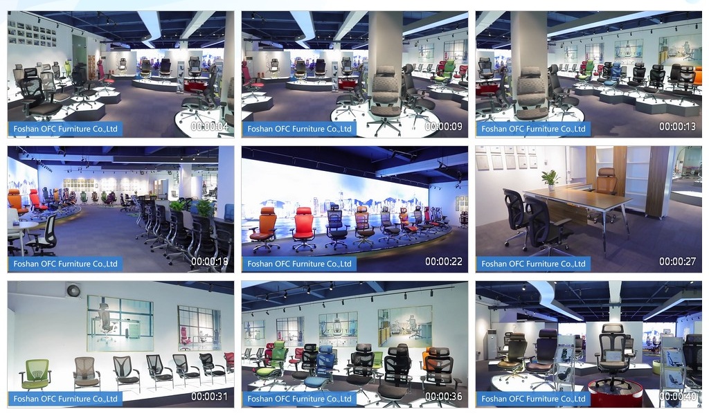 Explore Foshan OFC Furniture's Showroom: 100+ Ergonomic & Office Chairs for Every Need