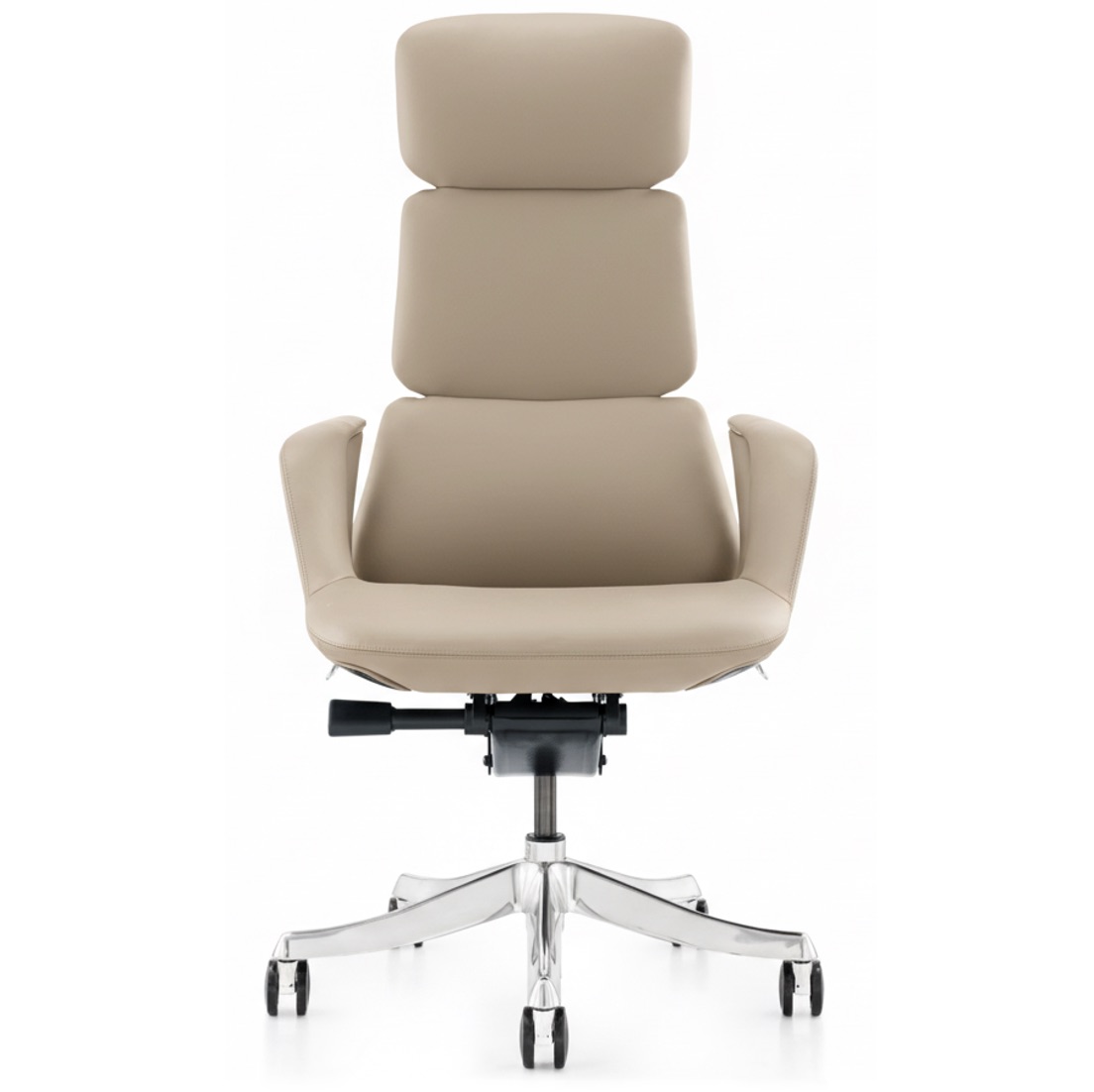 High-back ergonomic office chair