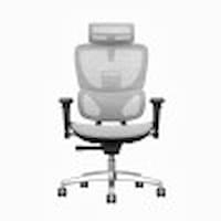 Silla ejecutiva ergonómica de la silla moderna blanca de lujo de la oficina con el material del metal de la malla para el uso de la oficina