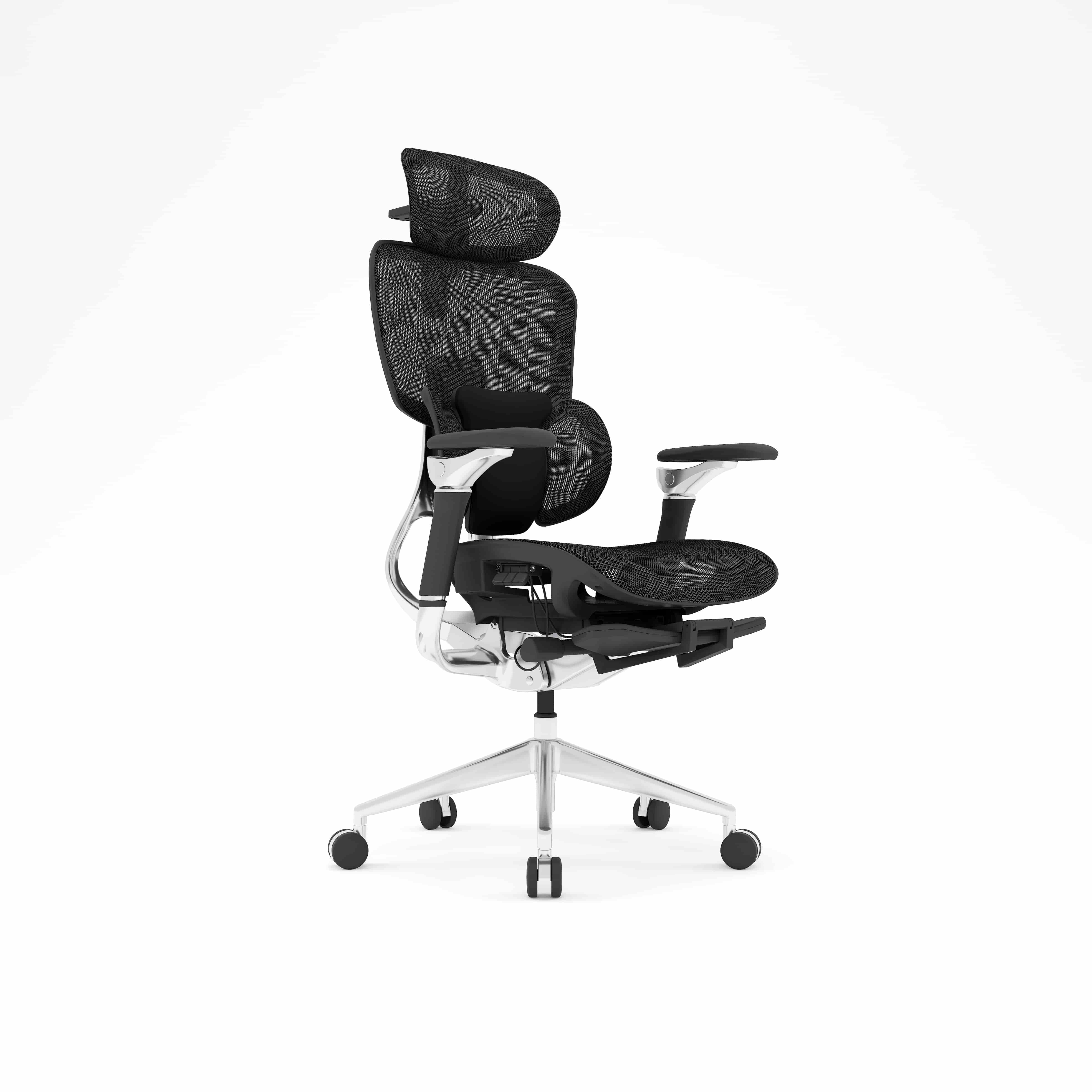 Ergonomic Mesh Office Chair with 6D Headrest – BD 111
