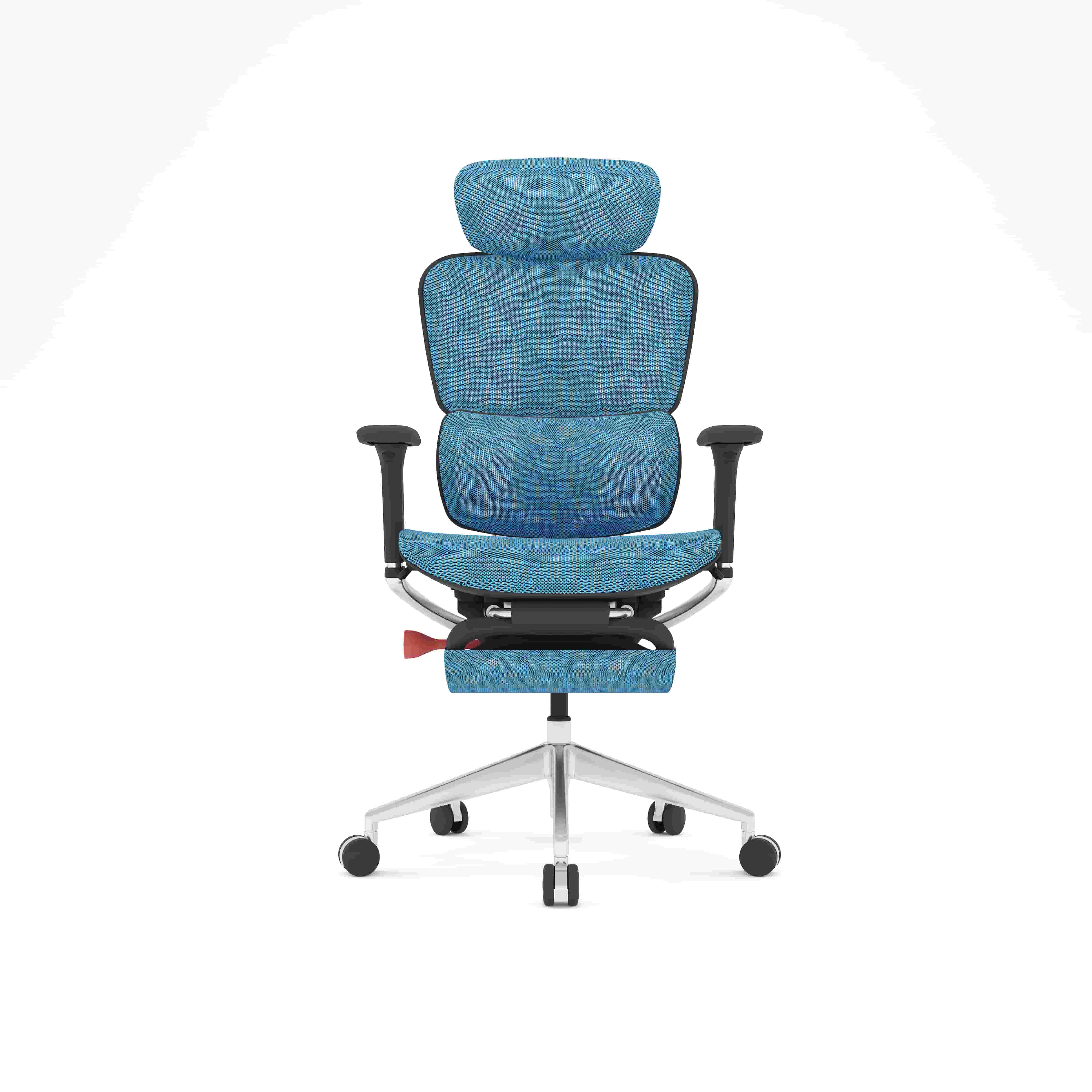 Full Mesh Reclining Office Chair with Footrest – BD 123