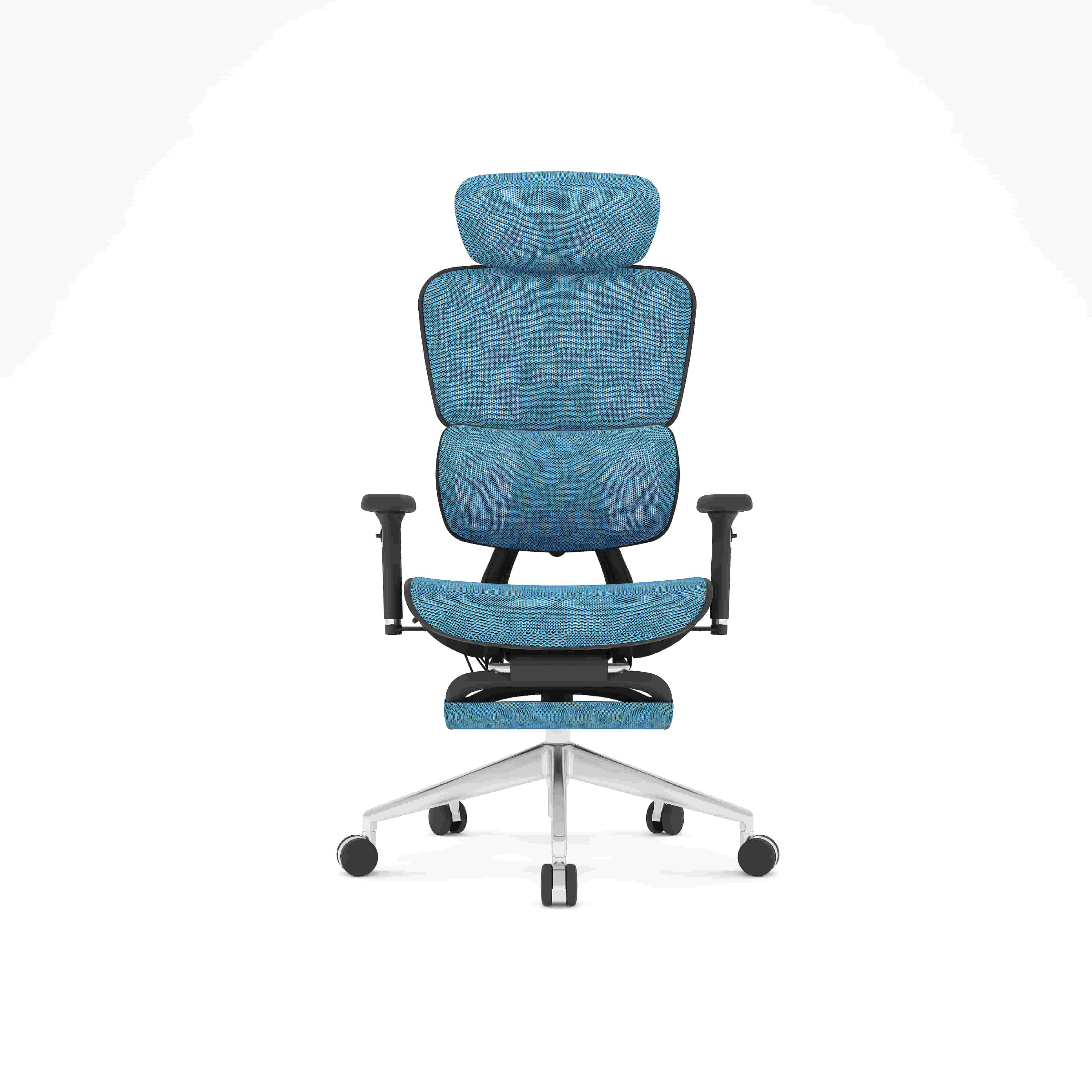 Full Mesh Office Chair with Telescopic Footrest – BD 153
