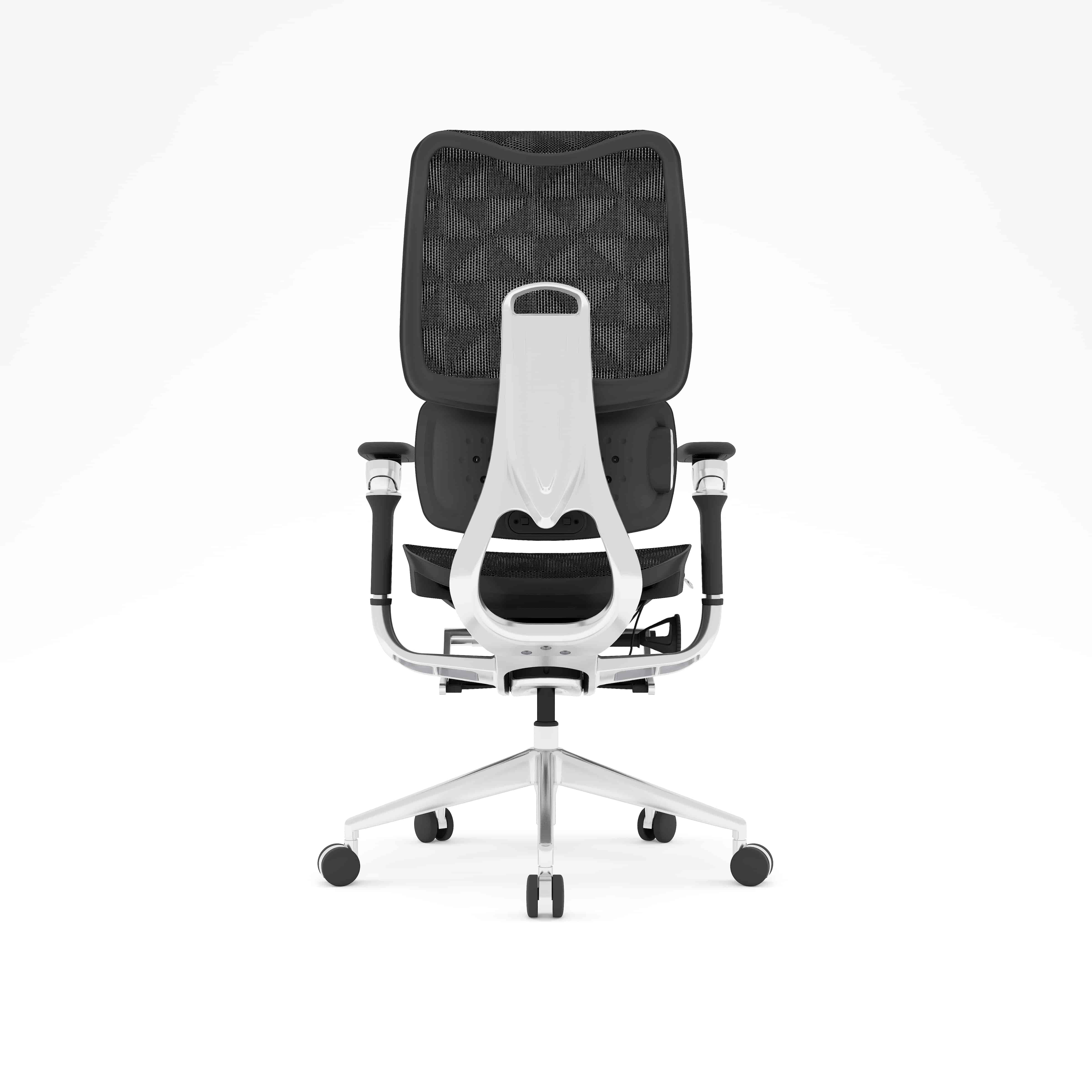 Integrated Headrest Chair with Cushioned Lumbar – BD 212