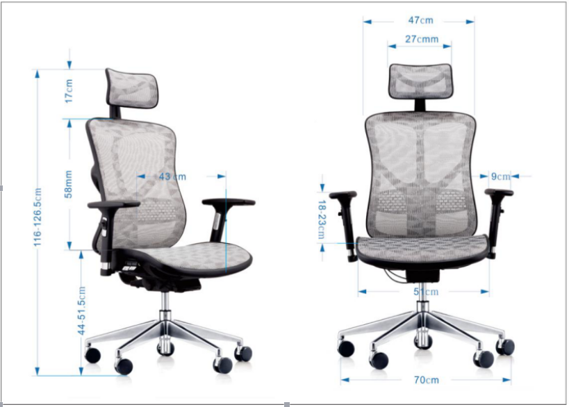 office ergonomic chair mesh